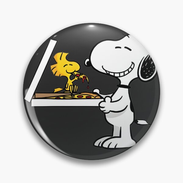 Item preview, Snoopy & Woodstock'S Pizza Party - Cute Dog & Bird Duo Art | Best Gift designed and sold by T**** A********.