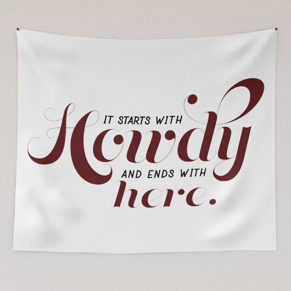 Item preview, Howdy TAMU designed and sold by mariahlynncolon.