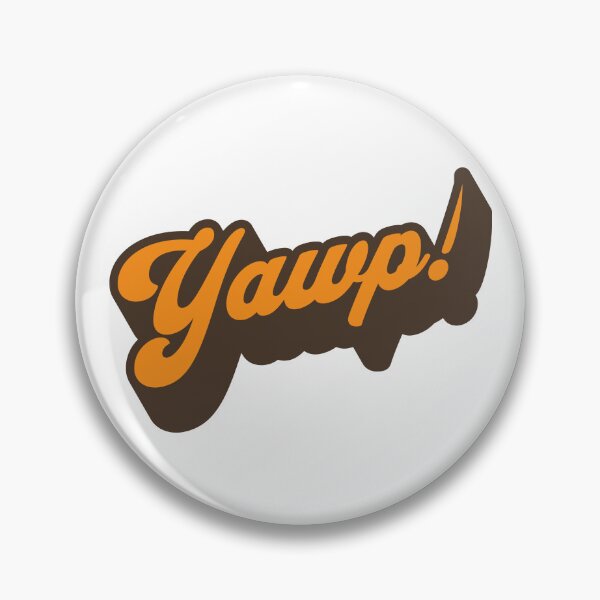 Item preview, YAWP! Retro Exclamation – Bold Joyful Life Affirmation designed and sold by picadillyprints.