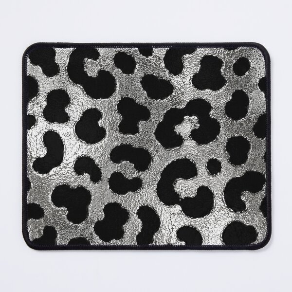 Item preview, Black & White Abstract Leopard Print – Wild Animal Pattern designed and sold by ZYVARENNE.