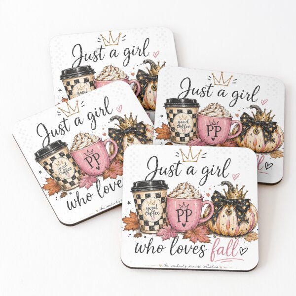 Item preview, Just a Girl Who Loves Fall designed and sold by The Positivity Princess.