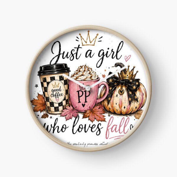 Item preview, Just a Girl Who Loves Fall designed and sold by The Positivity Princess.