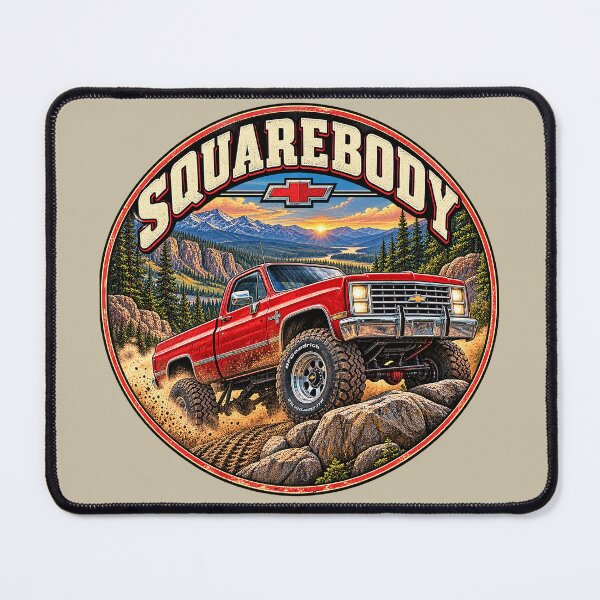 Item preview, Squarebody 4x4 Off-Road Graphic designed and sold by alwaysadeal.