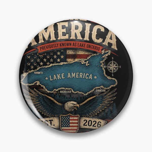 Item preview, Lake America USA Previously Ontario Canada Funny designed and sold by HaytamShop.