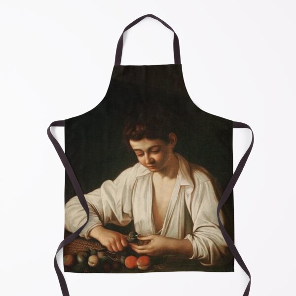 Item preview, Boy Peeling Fruit designed and sold by SharonTheFirst.