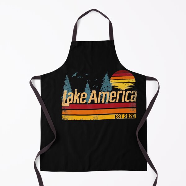 Item preview, Lake America Vintage Sunset Lake Life Design designed and sold by stershopepie.