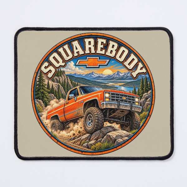 Item preview, Squarebody 4x4 Off-Road Graphic designed and sold by alwaysadeal.