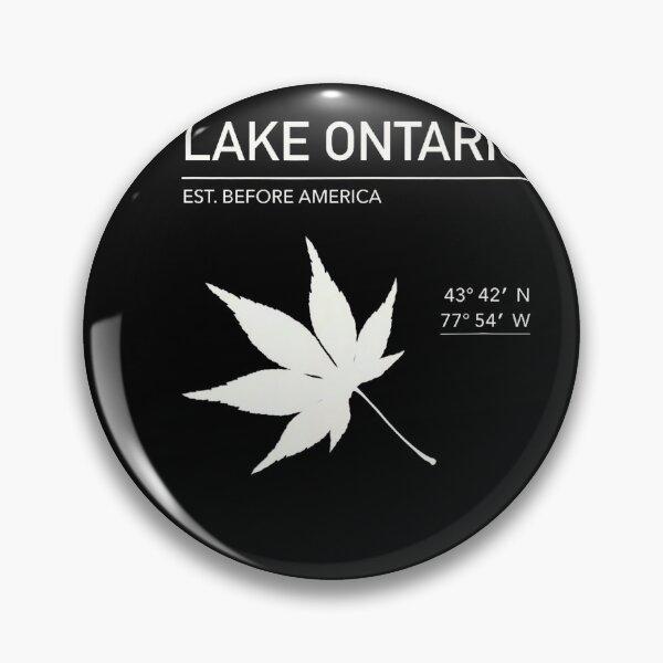 Item preview, Lake Ontario Established Before America Patriotic Design designed and sold by stershopepie.