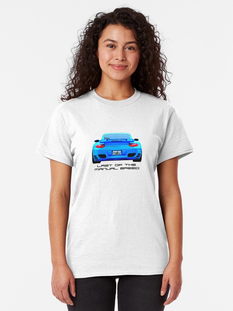 Alternate view of Last Manual - 997 Turbo (997.2) Inspired Classic T-Shirt