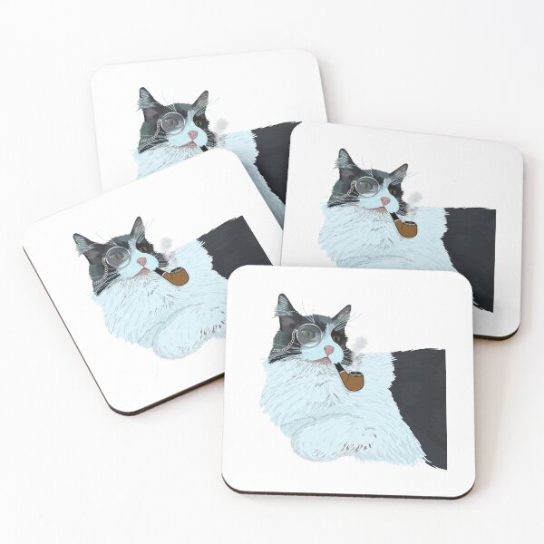 Item preview, Mister Wally Gentleman Cat designed and sold by WillowerStudio.