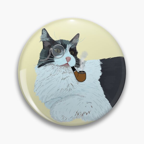 Item preview, Mister Wally Gentleman Cat designed and sold by WillowerStudio.