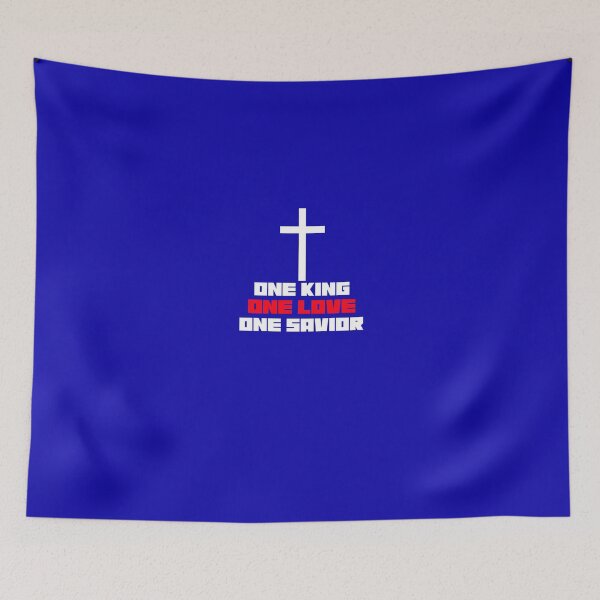 Item preview, ONE KING, ONE LOVE, ONE SAVIOR CHRISTIAN APPAREL designed and sold by VFamdesigns.