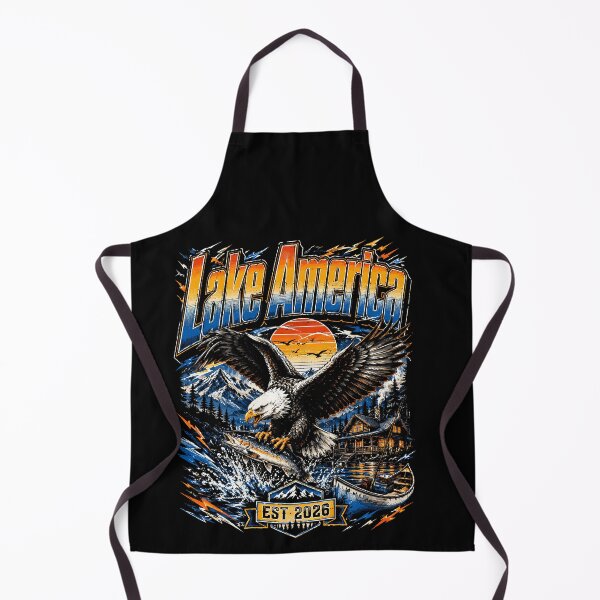 Item preview, Lake America Vintage Sunset Lake Life designed and sold by HaytamShop.