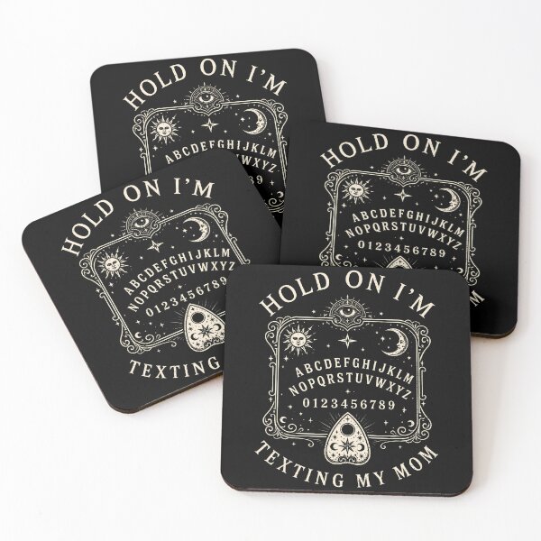 Item preview, Hold On Im Texting My Mom Ouija Board Funny Halloween Mother designed and sold by Krwasatoune.