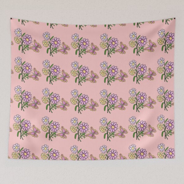 Item preview, Butterfly Gems Blooming Flowers designed and sold by LifeTU.