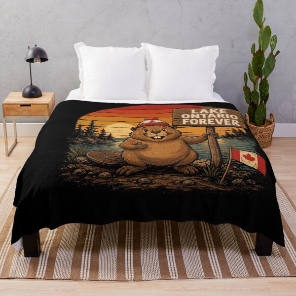 Item preview, Lake Ontario Forever Funny Beaver Anti Lake America designed and sold by stershopepie.