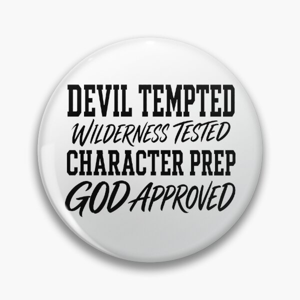Item preview, devil tempted god approved designed and sold by OCD_JESSICA.