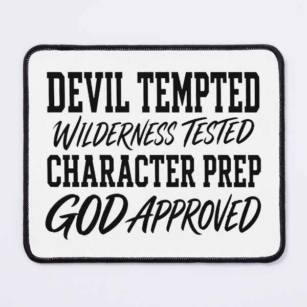 Item preview, devil tempted god approved designed and sold by OCD_JESSICA.