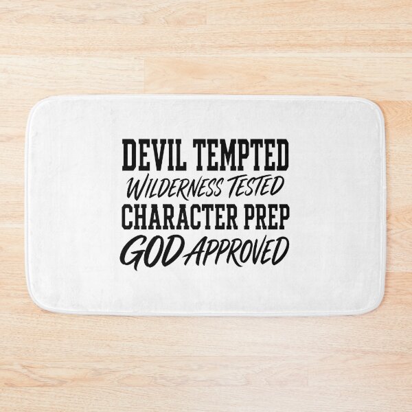 Item preview, devil tempted god approved designed and sold by OCD_JESSICA.