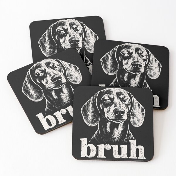 Item preview, Bruh Funny Dachshund Meme Graphic Dog Mom Dachshund Lovers designed and sold by Krwasatoune.