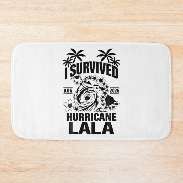 Item preview, I Survived Hurricane La-La Hawaii Tropical Vacation Hibiscus designed and sold by Krwasatoune.