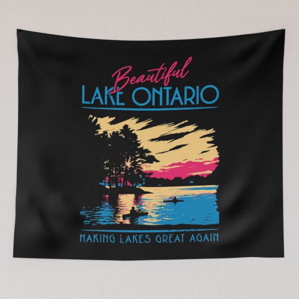 Item preview, Lake Ontario - Making Lakes Great Again Parody designed and sold by AngeliaViolet.