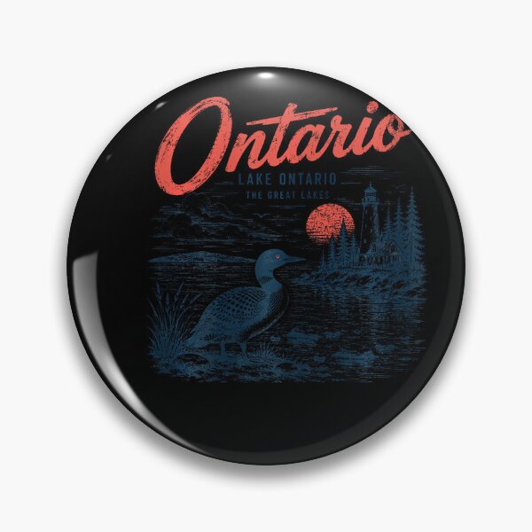 Item preview, Lake Ontario Funny Loon Vintage Est 1615 Design designed and sold by stershopepie.