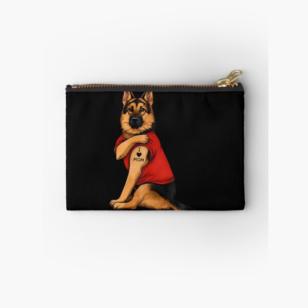 Item preview,  I Love Mom German Shepherd Dog Mom designed and sold by Krwasatoune.