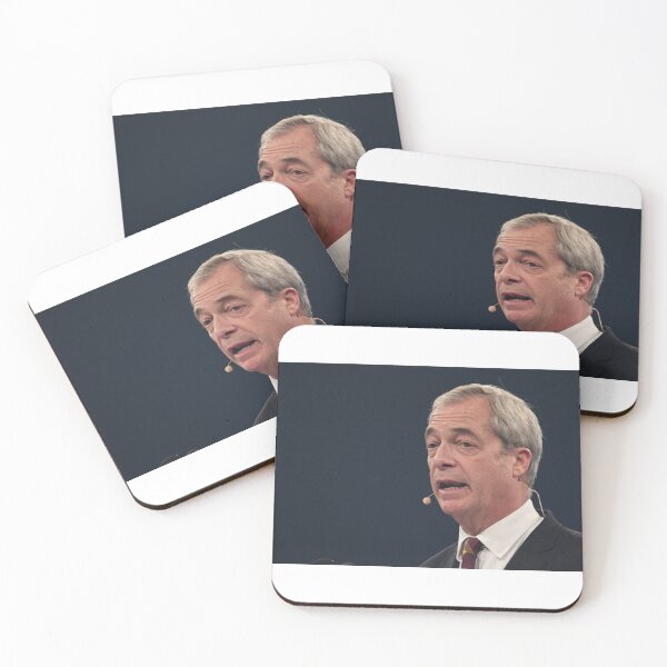 Item preview, Nigel Farage, Reform Party designed and sold by STFPhotoAgency.