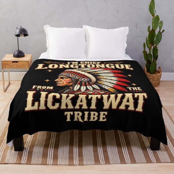 Item preview, I'M Chief Longtongue From Lickatwat Tribe Adult Humor designed and sold by Krwasatoune.