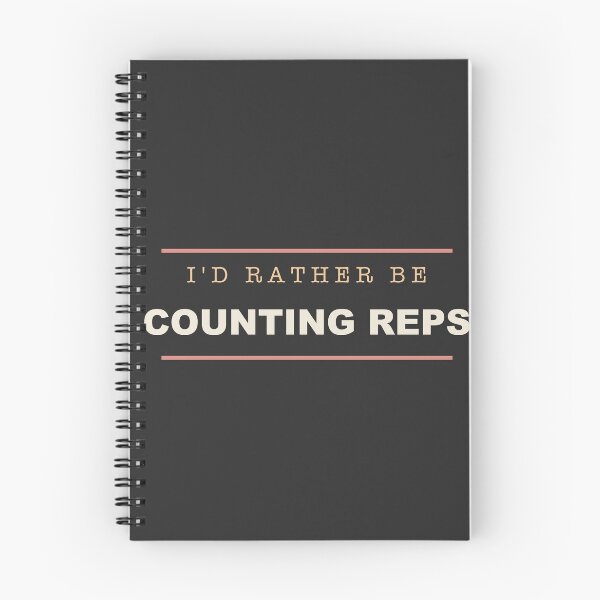 Item preview, I'd Rather Be Counting Reps - Personal Trainer designed and sold by RetroThreadWorks.