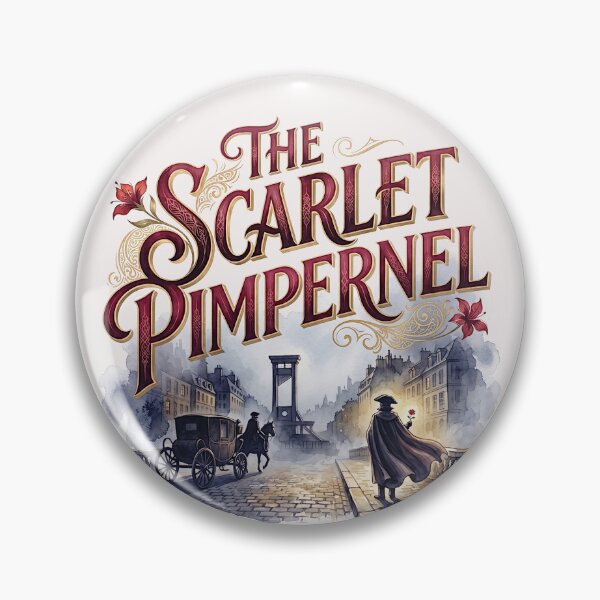 Item preview, The Scarlet Pimpernel  designed and sold by Lyric Vault - Rock on.
