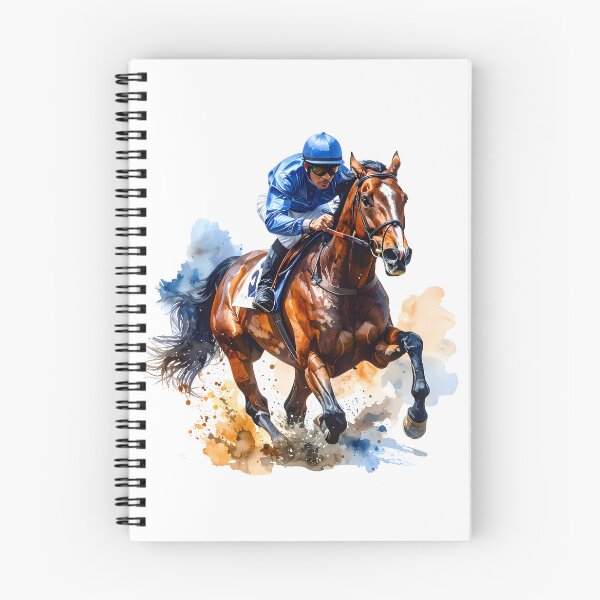 Item preview, Dynamic Thoroughbred Racehorse and Jockey designed and sold by BetweenForms.