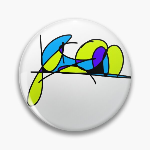 Item preview, Jason Minimalist Abstract Loop Doodle  designed and sold by ZMKAndInk.