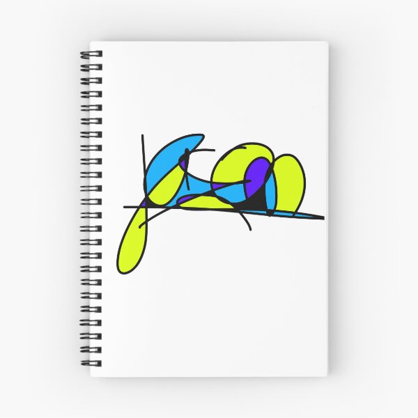 Item preview, Jason Minimalist Abstract Loop Doodle  designed and sold by ZMKAndInk.
