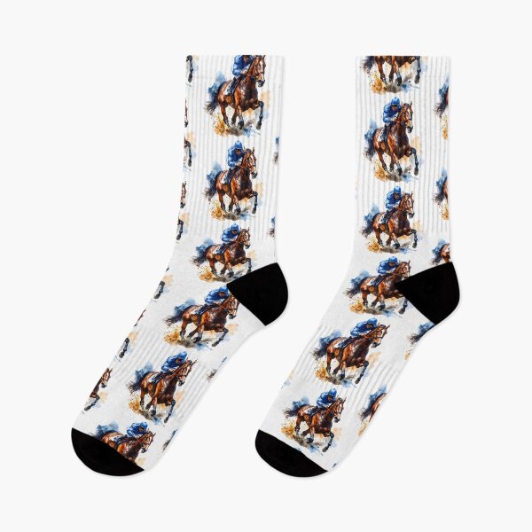 Item preview, Dynamic Thoroughbred Racehorse and Jockey designed and sold by BetweenForms.
