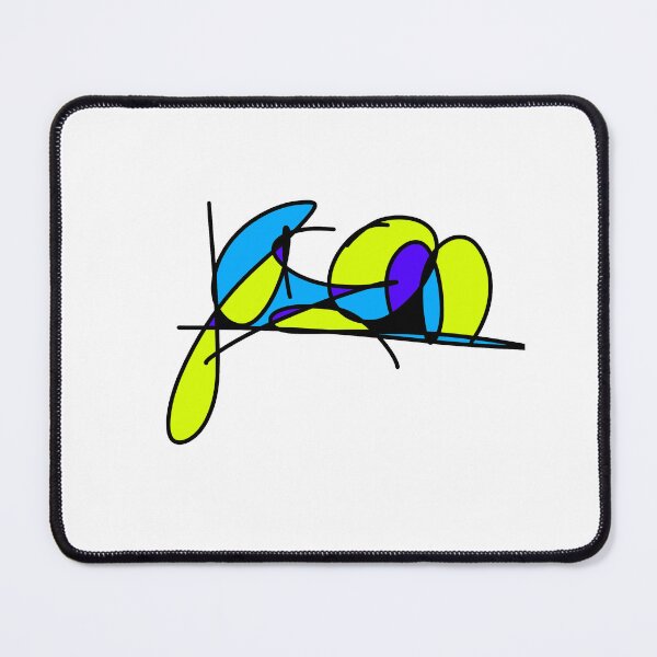 Item preview, Jason Minimalist Abstract Loop Doodle  designed and sold by ZMKAndInk.
