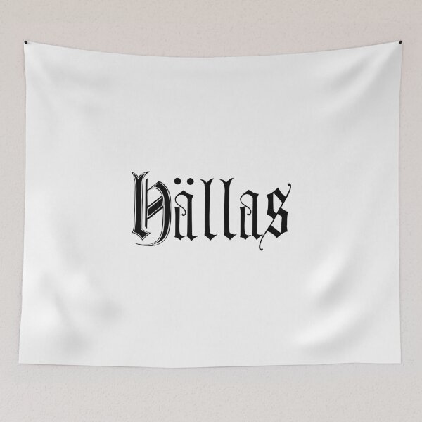 Item preview, THE HALLAS BAND designed and sold by ScribbleeFreaks.