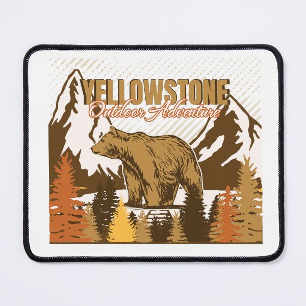 Item preview, Yellowstone National State Park Classic T-shirt Sticker designed and sold by ThinkNature!.