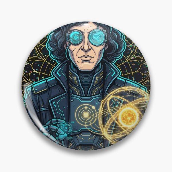 Item preview, Cyber Copernicus Helio Core Sci-Fi Art designed and sold by Fairytale_Flowers.