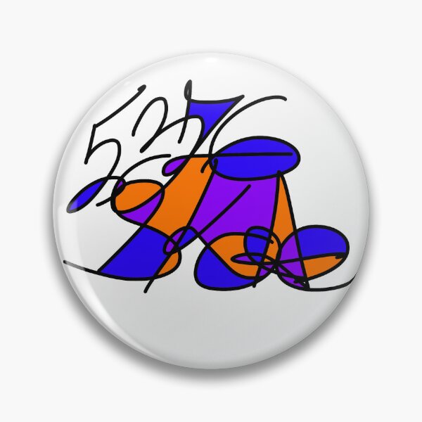 Item preview, Modern Abstract Geometric Doodle | Bold Street Art designed and sold by ZMKAndInk.