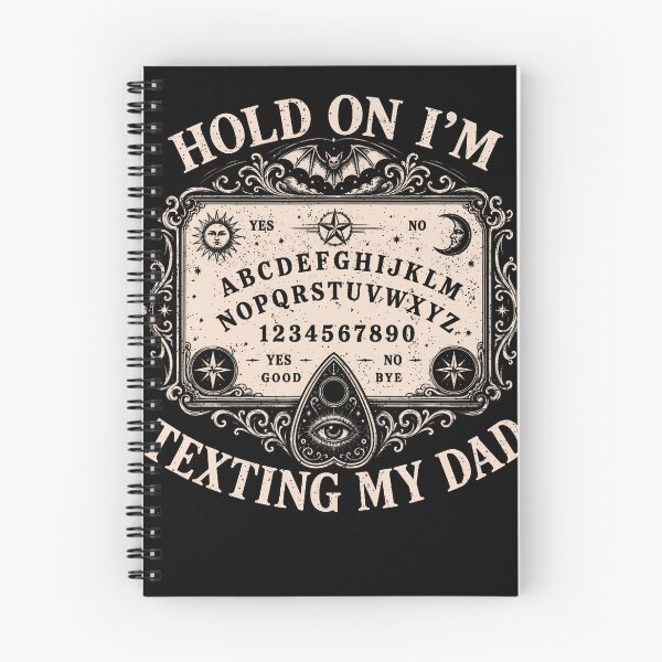 Item preview, Hold On I'M Texting My Dad Ouija Board Funny Women Men designed and sold by Krwasatoune.