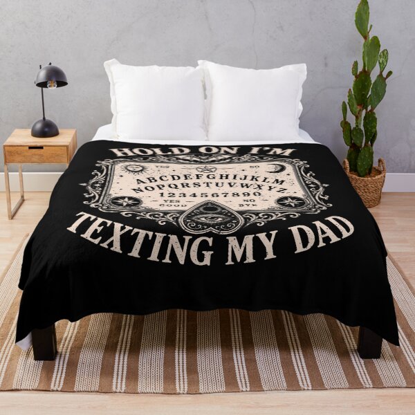 Item preview, Hold On I'M Texting My Dad Ouija Board Funny Women Men designed and sold by Krwasatoune.