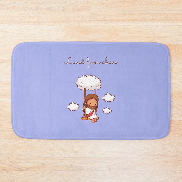Item preview, Loved From Above Jesus Art - Cute Kawaii Sky Illustration designed and sold by Dany and Dom.