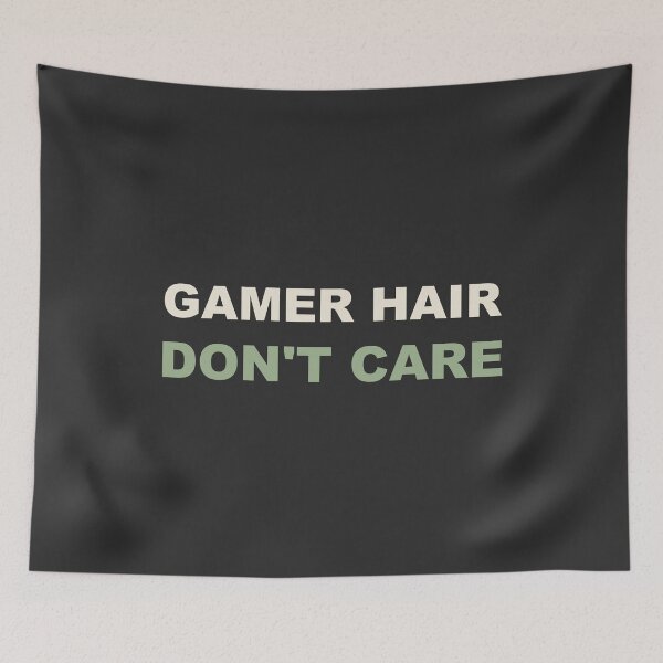Item preview, Gamer Hair Don't Care - Gamer designed and sold by RetroThreadWorks.