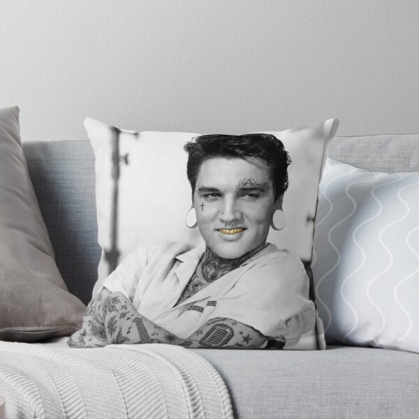 Item preview, Tattooed Elvis designed and sold by raquelruthless.