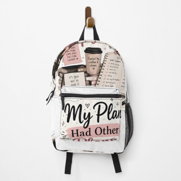 Item preview, My Plans Had Other Plans | Funny Relatable Aesthetic Sticker designed and sold by BLOOMVELLE.