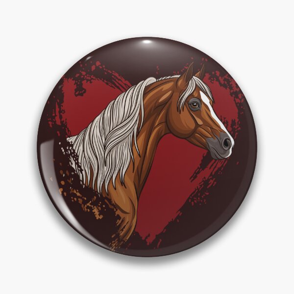 Item preview, An Abou'Ourquob horse and a dematerialized heart designed and sold by Cheval-de-coeur.