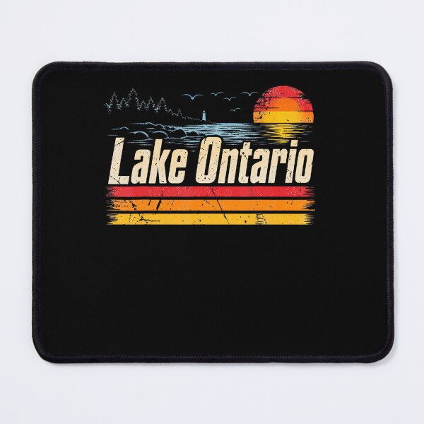 Item preview, Retro Sunset Great Lakes Lake Ontario Vintage Design designed and sold by HaytamShop.