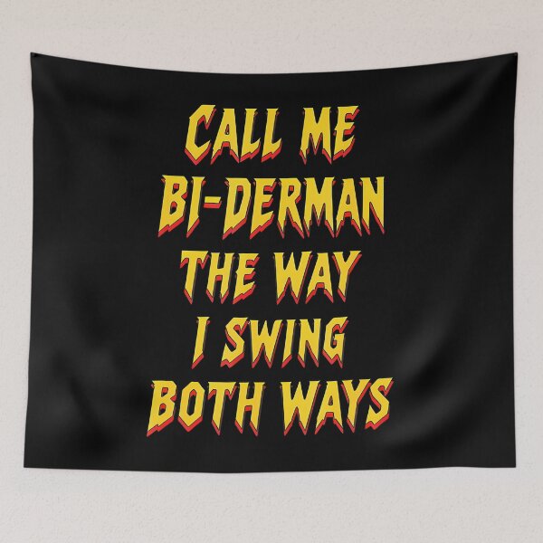 Item preview, Call Me Bi-Derman The Way I Swing Both Ways Funny Design designed and sold by Krwasatoune.